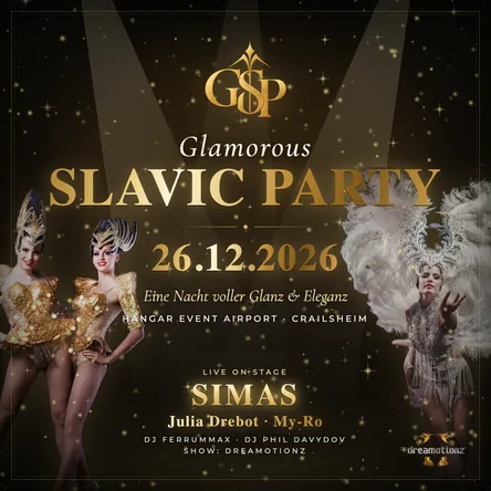 Titelbild zur Veranstaltung Glamorous Slavic Party