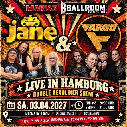 Titelbild zur Veranstaltung Jane & Fargo - Double Headliner Show