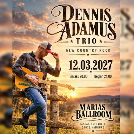 Titelbild zur Veranstaltung Dennis Adamus Trio