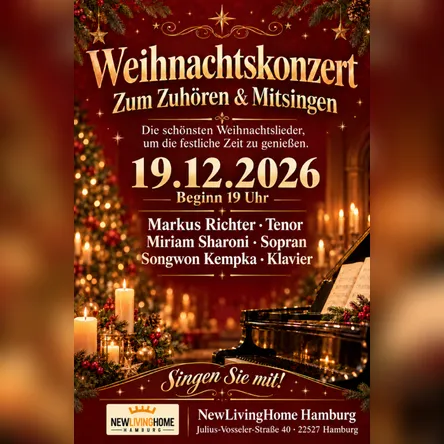 Titelbild zur Veranstaltung Weihnachtskonzert