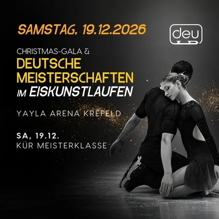 Titelbild zur Veranstaltung DM Eiskunstlaufen - Samstag