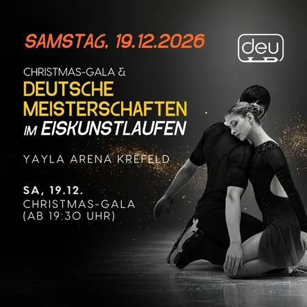 Titelbild zur Veranstaltung DM Eiskunstlaufen - Christmas Gala