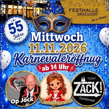 Titelbild zur Veranstaltung 11.11.26 Sessionseröffnung
